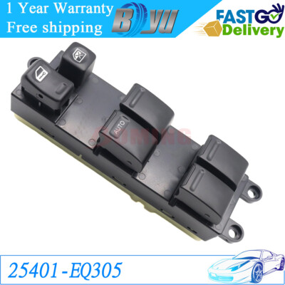 25401-EQ305 Power Window Door Switch For 2002-2007 Nissan X-Trail