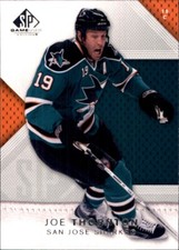 2007-08 SP Game Used #18 Joe Thornton SAN JOSE SHARKS