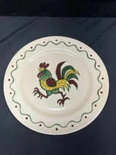 MCM California Provincial Hand Painted Poppy Trail 2-Dinner 1-Salad Plate