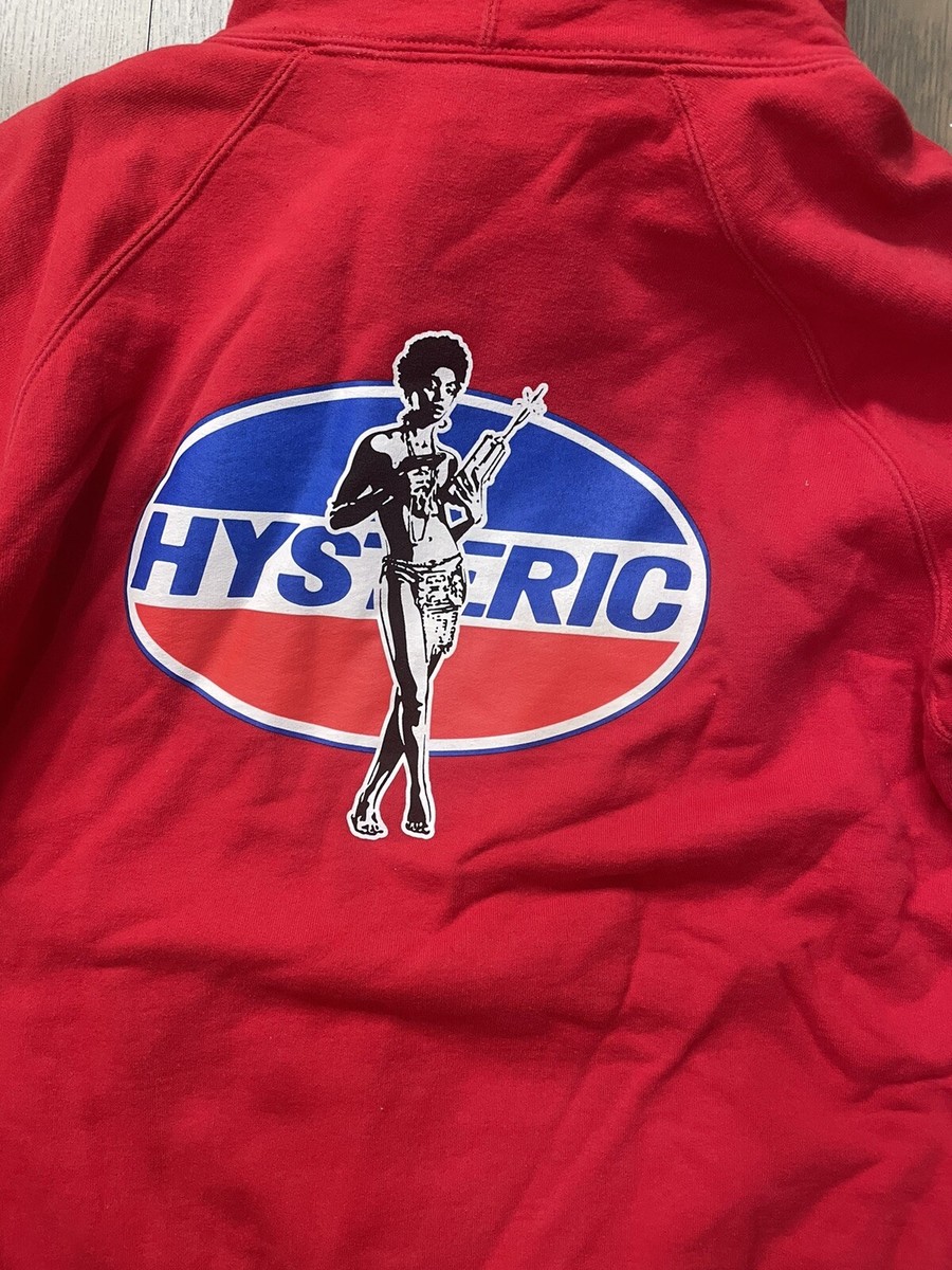 Hysteric Glamour Supreme hoodie authentic RED Size Large | eBay Hysteric Glamour Supreme hoodie authentic RED Size Large | eBay