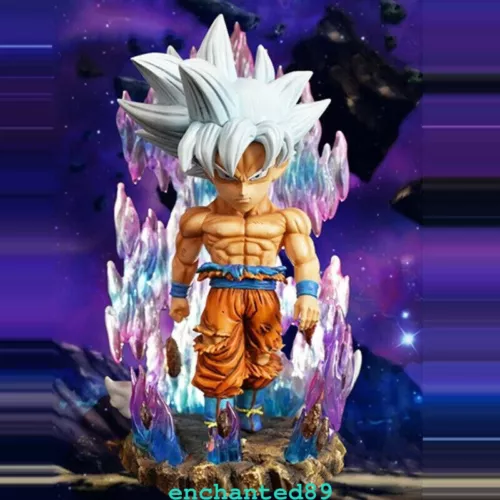 Estatua pintada modelo de resina Son Goku Ultra Instinct Demon Studio en stock WCF