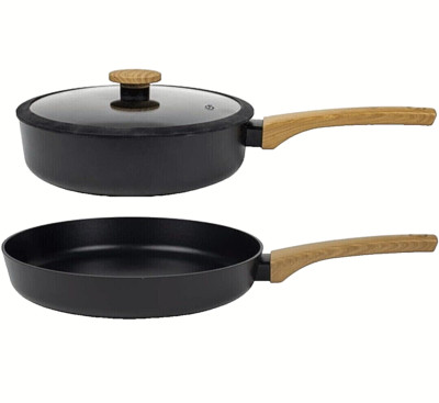 Sabatier Pfannenset  Topfset NEU Schmorpfanne 24cm Pfanne 28cm 3tlg
