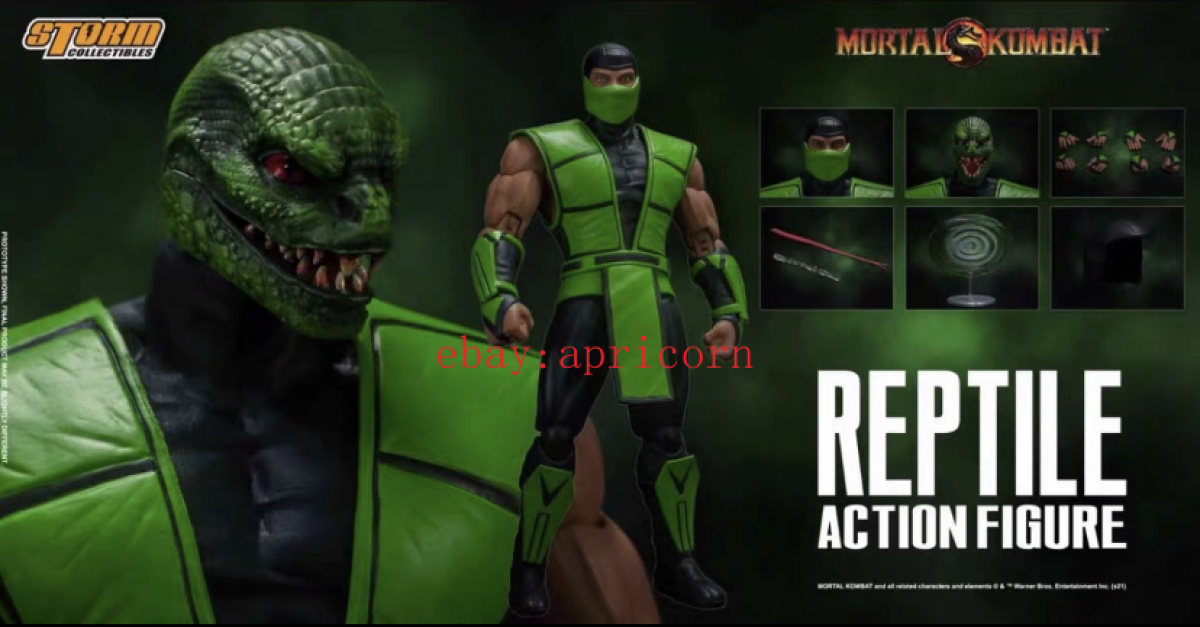 ストームコレクティブルズ　モータルコンバット Reptile Storm Toys Mortal Kombat Reptile 1/12 Action Figure Model