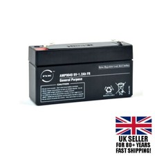 Rechargeable Battery 6 Volt Sealed Lead Acid 6V 1.2AH 1.2AH 6V1.3