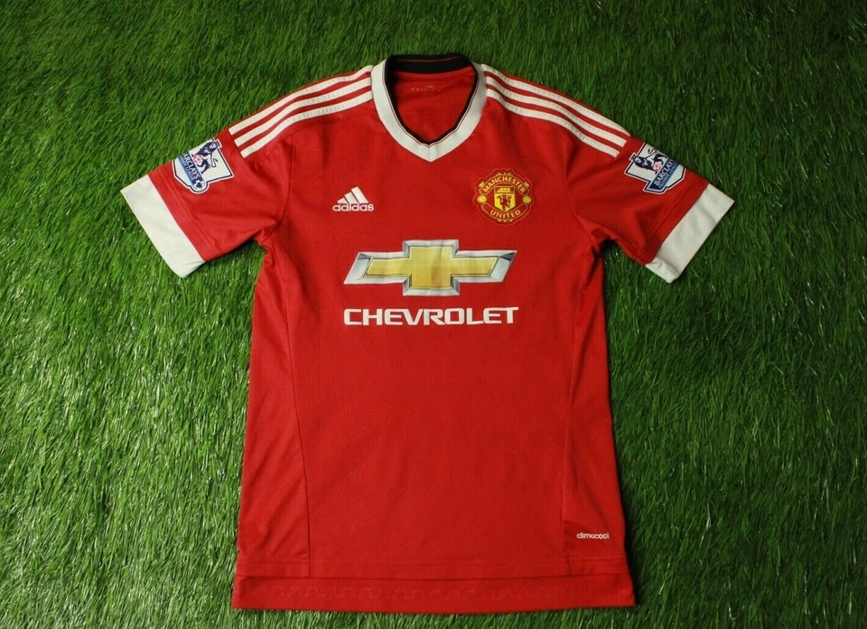CAMISETA DE FUTBOL MANCHESTER UNITED #8 MATA 2015/2016 LOCAL ADIDAS ORIGINAL Foto 2 de 4