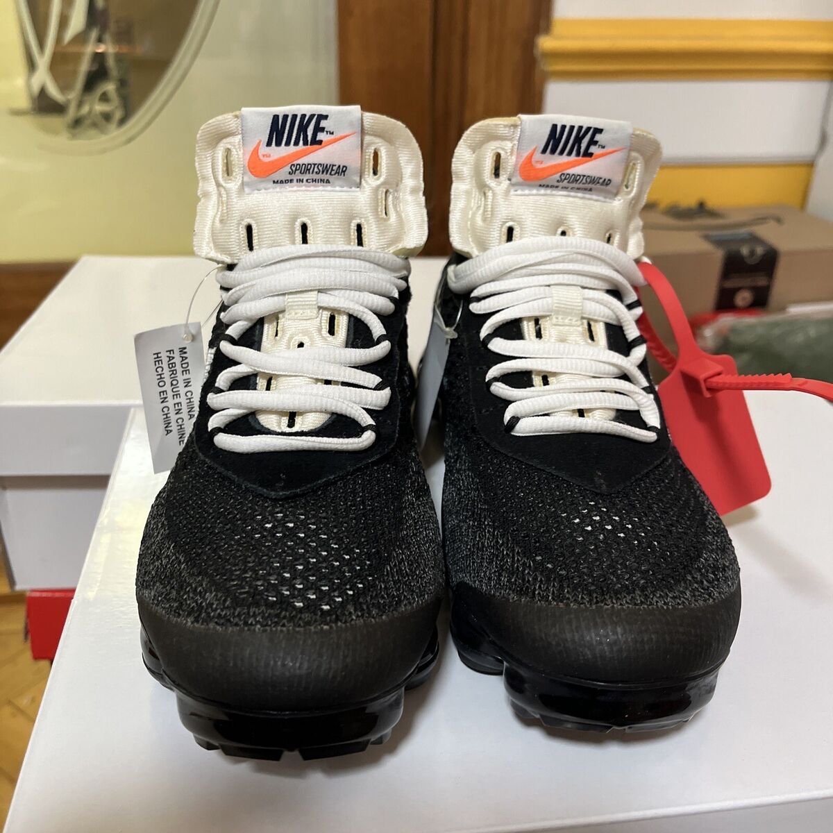 Size 7 - Nike Air VaporMax x OFF-WHITE The Ten 2017 | eBay Size 7 - Nike Air VaporMax x OFF-WHITE The Ten 2017 | eBay