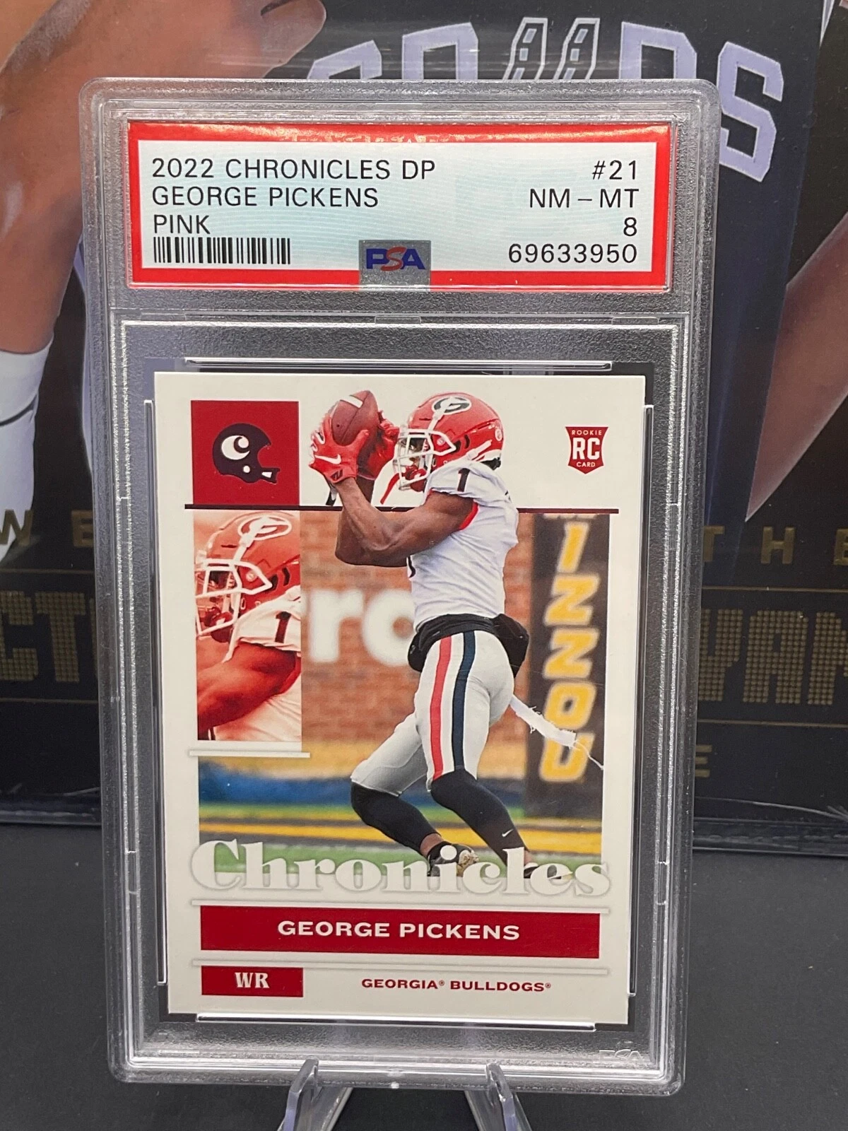 George Pickens Panini Chronicles Draft Picks #21 Pink