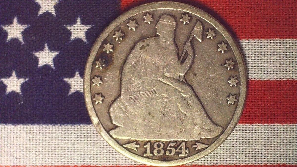コレクション 1854-O Seated Liberty Half Dollar 1854 O Seated Liberty Half Dollar Coin Value Prices, Photos