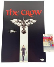 James O'Barr signed 12x18 Poster Creator The Crow JSA Authentication