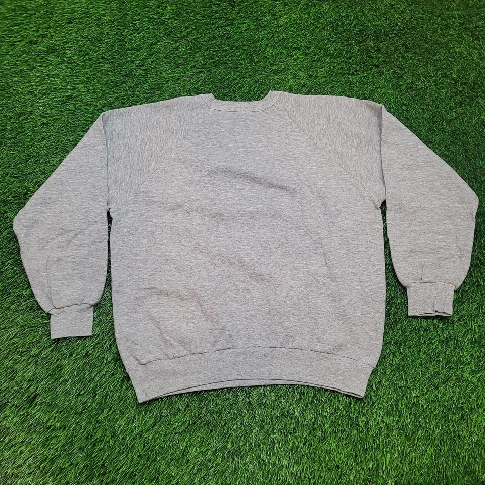 Sudadera De Colección Años 80 University of Hawk Junction Parodia Para Hombre Grande Calce Cuadrado Foto 4 de 4