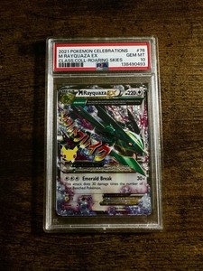 M Rayquaza Ex Celebrations Psa 10 | eBay