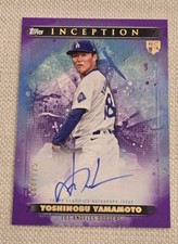 2024 Topps Inception - Base Rookie and Emerging Stars Autographs Yoshinobu...