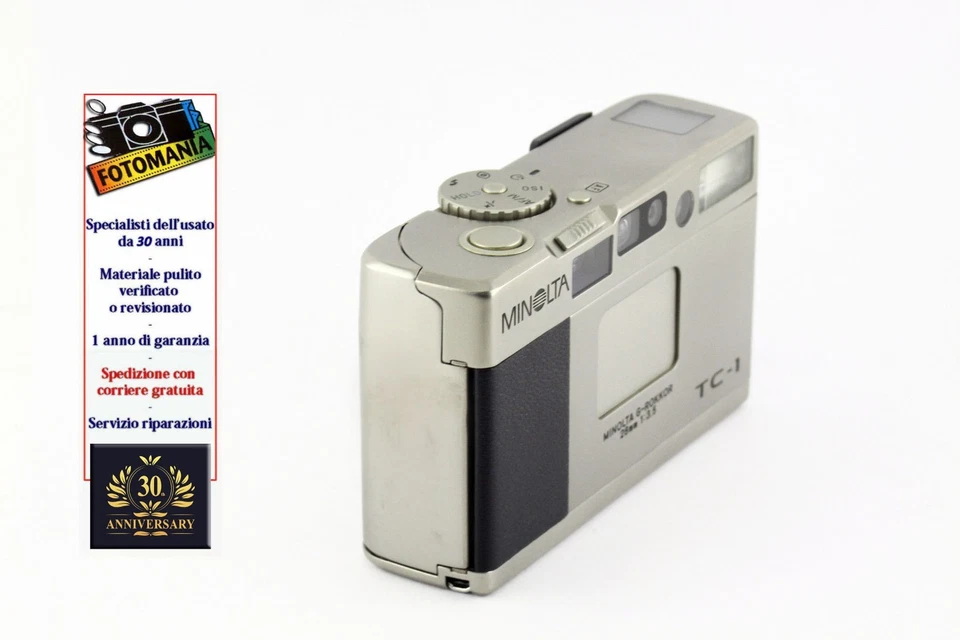 Minolta TC-1 rara eccellente completa garanzia 1 anno - Immagine 4 di 4