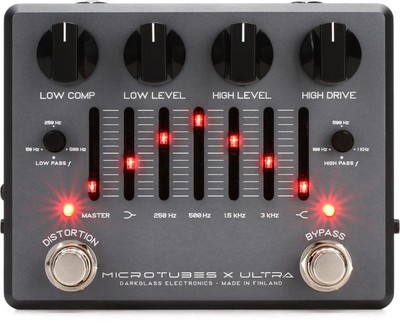 Darkglass Microtubes X Ultra Bass Preamp Pedal
