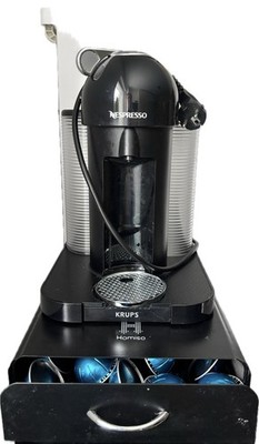 Krups Nespresso Vertuo Kaffeemaschine Kapselautomat Schwarz XN 901810/1L0