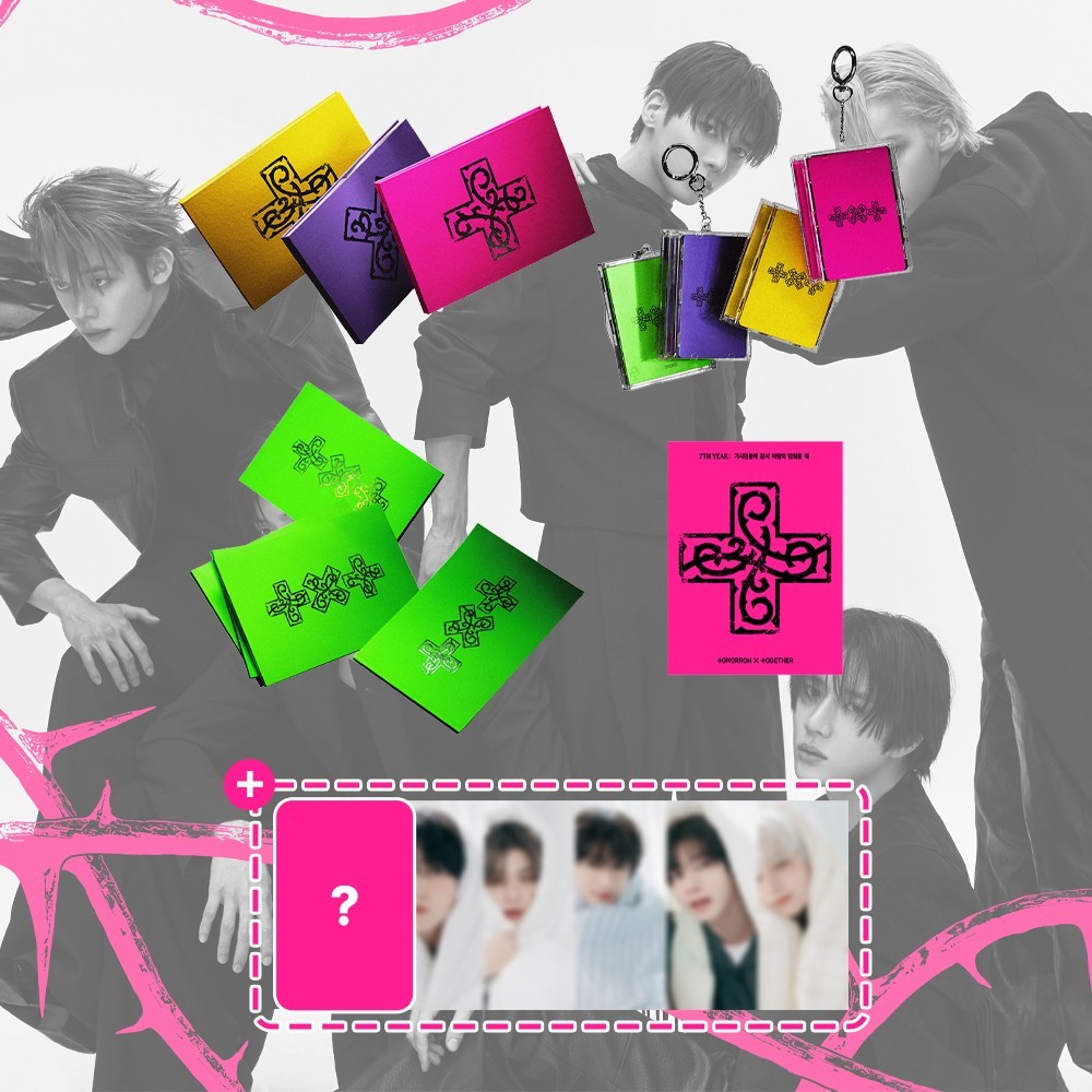 GIFT] TXT 8th Mini Album [ 7TH YEAR ] STD / Photocard Case