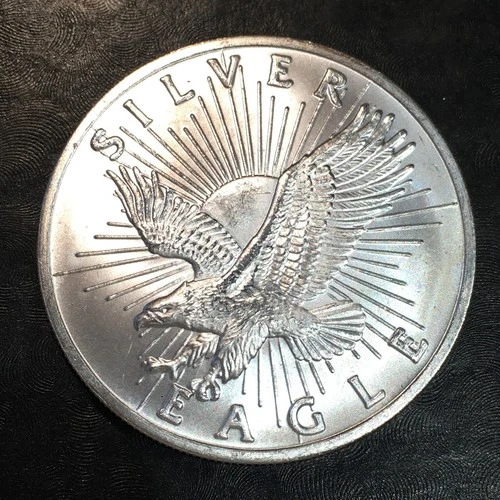 1oz Silver Bullion Classic Sunshine Minting Silver Eagle WE COMBINE SHIP #R744