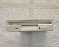 MITSUMI D359T6 3.5" FLOPPY DRIVE For Pc -White  Beige FRONT PANEL 3-1/2 Inch