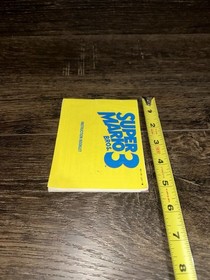 Super Mario Bros. 3 Manuale Istruzioni Libretto Solo Nintendo NES Autentico