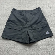 Jordan Shorts Mens Large Black Utility Cargo Pocket 100% Polyester Basketball