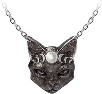 Gadget -D- Alchemy: Mystic Moon Cat Pendant Alchemy England