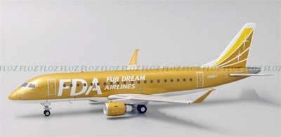 Jcwings FDA E175 JA09FJ ゴールド 1/400 JC Wings Fuji Dream Airlines for EMBRAER Emb175 JA09FJ Gold Color