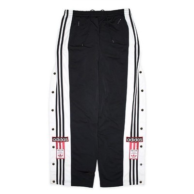Adidas Adibreak Jogginghose Sweatpants Jogger Hose Schwarz Weiß Rot Vintage