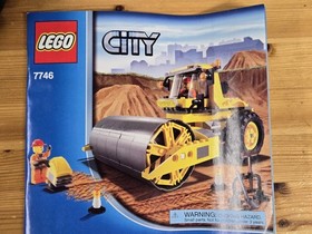 LEGO City 7746 Single Drum Roller 100% Complete w/Box & Manual