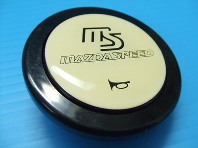 MAZDASPEED Horn Button White JDM Miata NA NB RX7 FC FD RX8 Familia