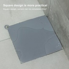 Gray Small Silicone Drain Cover Odor Proof For Bathroom Kitchen