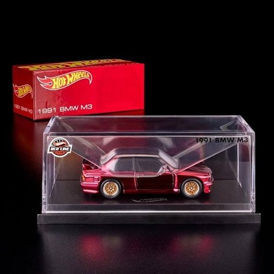 Hot Wheels (HNL25) RLC 1991 BMW M3 - Spectraflame Red for sale