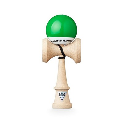 KROM POP LOL Klebriger Dunkelgrüner Buchenholz Kendama Spielzeug 18Cm #D4G1