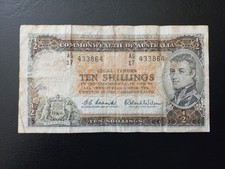 Australia 10 Shillings, Coombs and Wilson, 1961, (P-33a) AG17 433864