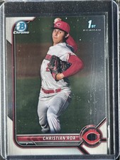 Roa, Christian - 2022 Bowman Chrome Prospect - 1st Bowman