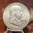 1951-D Ben Franklin 90% Silver Half Dollar Nice Coin