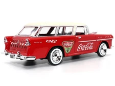 Motorcity Classics 424057 1955 Chevrolet Bel Air Nomad Coca-Cola 1/24 Diecast