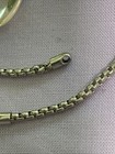 4/four Leaf Clover In Resin-18K GP Silver Tone Chain — photo 7