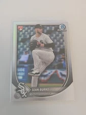 SEAN BURKE - 2025 Bowman Chrome Refractor RED ROOKIE BADGE #73 - White Sox