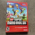 Box & Manual ONLY. New Super Mario Bros. Wii (Nintendo Wii, 2009)