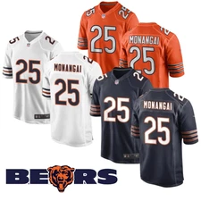 Kyle #25 Monangai MEN Stitched Jersey Navy/White/Orange S-3XL