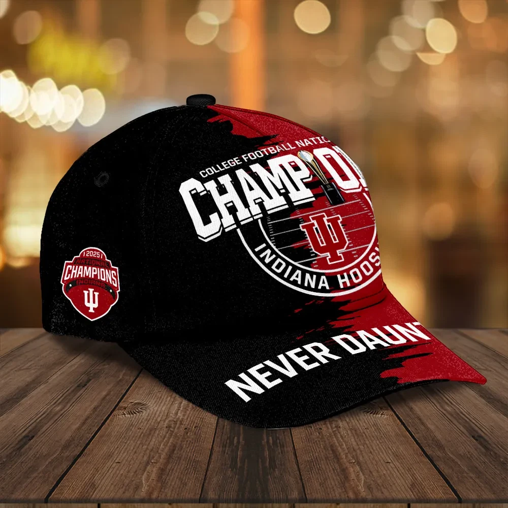 Hoosiers Football 2025 National Champions Classic Cap