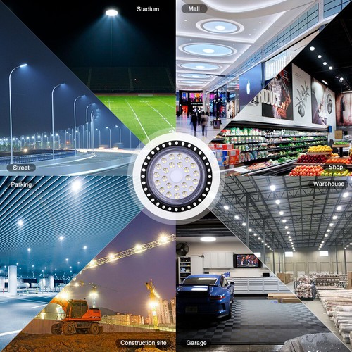 500W 300W 200W 100W Watt UFO LED High Bay Light Warehouse Led Shop Light Fixture - Picture 10 of 17