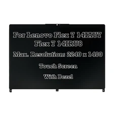 2.2K IPS LCD Touch Screen Display Assembly for Lenovo Flex 7 14IAU7 82VC0001US