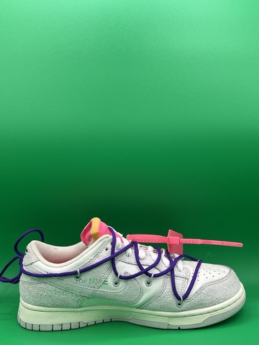 Nike Off-White x Dunk Low “Lot 15 of 50” Size 9 OG Box (DJ0950-101) (2021) - Picture 5 of 7