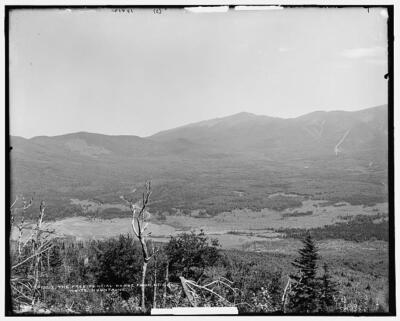 The Presidential Range from Mt Echo, White Mountains c1900 OLD PHOTO