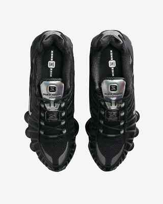 IB7704-001 Nike Shox TL Off Noir Metallic Silver (Women's