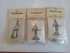 Napoleonic War Tradition French Light Infantry Trumpeter Prussian Metal NEW LOT