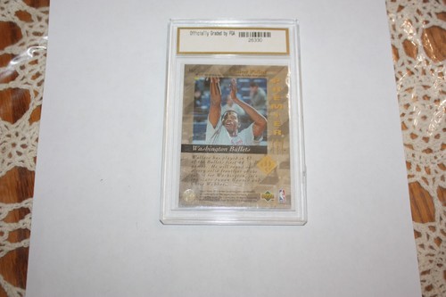 1996 Upper Deck SP #167 Rasheed Wallace Rookie FGA 10 EDELSTEINE NEUWERTIG - Bild 5 von 6