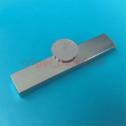 2 piezas/lote N50 100 mm x 20 mm x 10 mm imán permanente de neodimio 4"" x 0,7"" x 0,4"" - Imagen 1 de 2