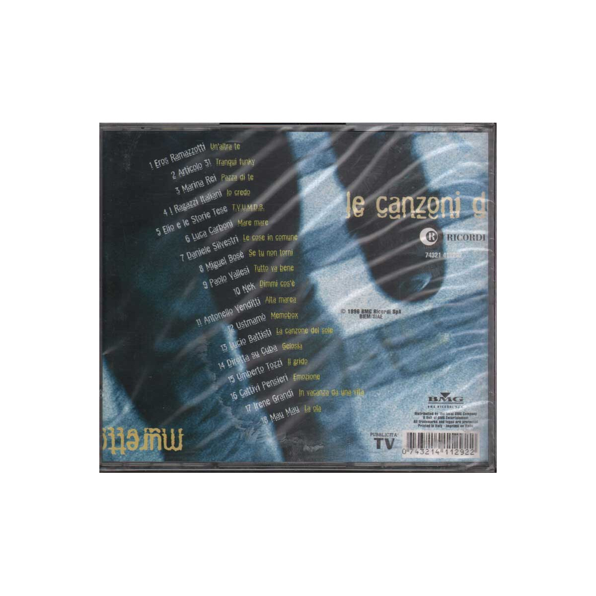 Aa.vv. CD Le Songs Of Jem / BMG Ricordi Sealed 0743214112922